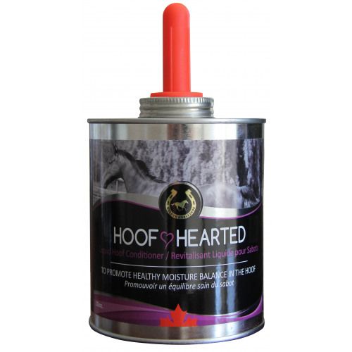 Golden Horseshoe Hoof Hearted Conditioner with Brush
