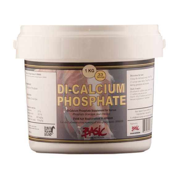 Basic Equine Nutrition DiCalcium Phosphate Pure 1 kg