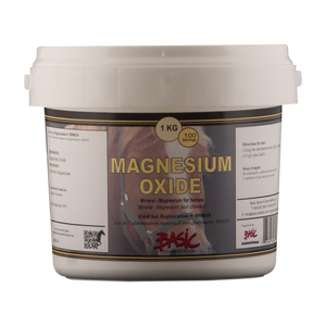 Basic Equine Nutrition Magnesium Oxide Pure 1 kg