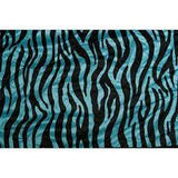 HKM Fly Sheet - Aqua Zebra Print