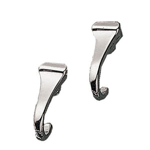 Horseshoe Nail Earrings - Platinum