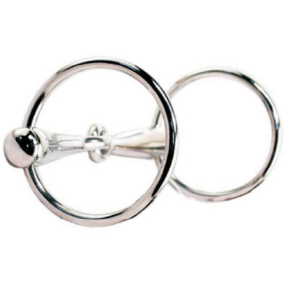 Loose Ring Snaffle Bit - Single Jointed