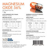 Mad Barn Magnesium Oxide - 1 kg